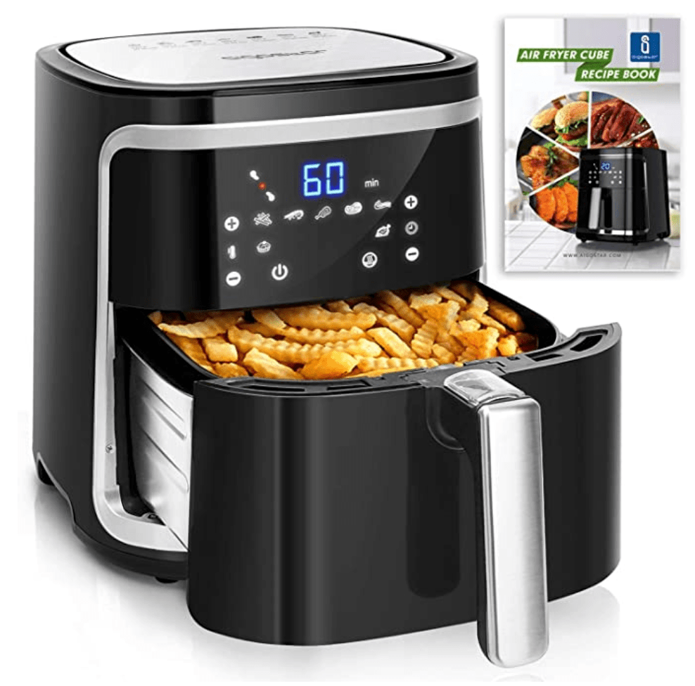 Aigostar Cube - Freidora de aire sin aceite 7L